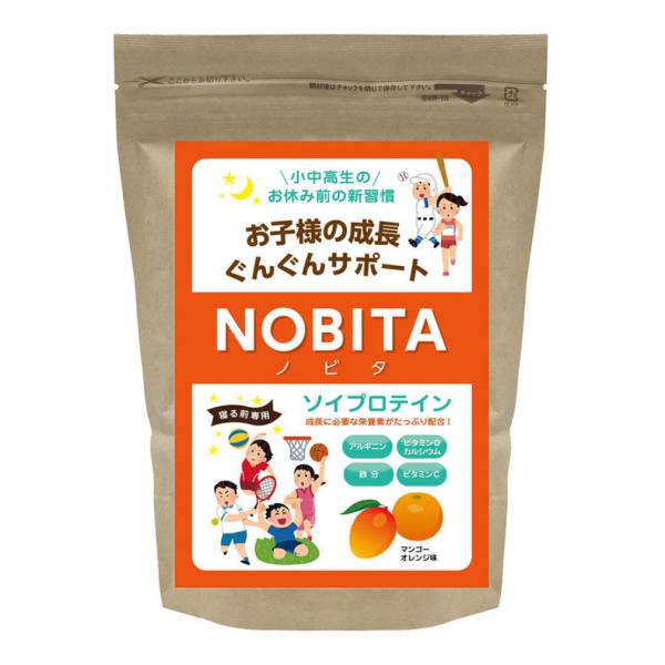 他サイト： ノビタ ソイプロテイン マンゴーオレンジ味 600g ジュニア向けプロテイン FD0002 スパッツィオ spazio NOBITAの商品画像