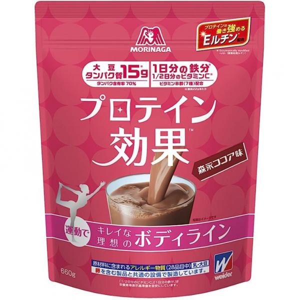 ウィダー　プロテイン効果660g×2袋 森永製菓 プロテイン効果 森永ココア味 660g ウィダー weider MORINAGA