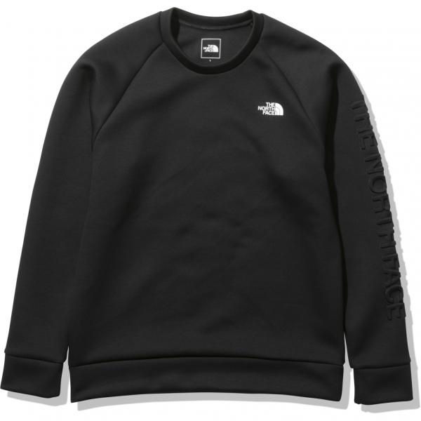 ノースフェイス メンズ 陸上/ランニング ウインドブレーカー Tech Air Sweat Crew テックエアースウェットクルー NT12287 : ブラック THE NORTH FACE