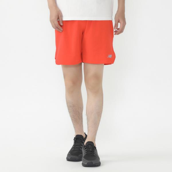 ニューバランス メンズ 陸上/ランニング ショートパンツ RC ショーツ 7インチ MS41283 : レッド New Balance