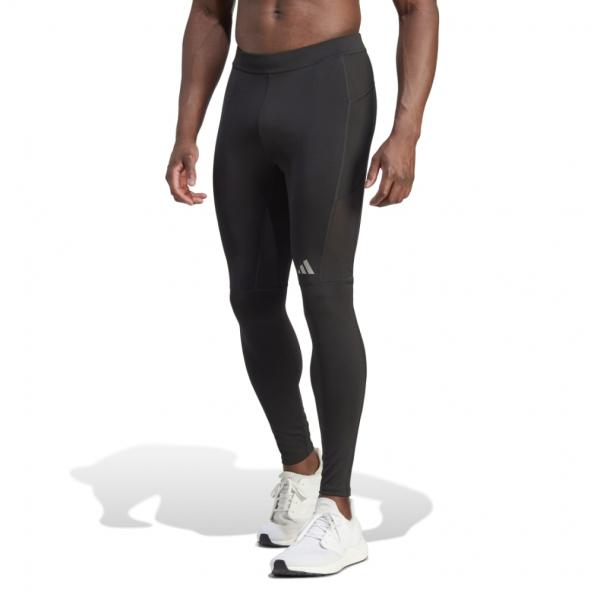 ADIDAS トゥルヘス ロンク ランニンク レキンス IQ4512L BLACK adidas アディダス メンズ 陸上/ランニング ロングスパッツ ラン