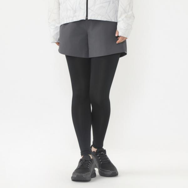 ティゴラ レディス 陸上/ランニング ショートパンツ ランニング レディースショーツ 4インチ TR-3R2104SP : ダークグレー TIGORA