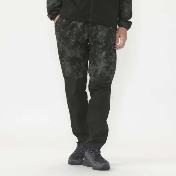 ティゴラ メンズ 陸上/ランニング クォーター/ロングパンツ メンズロングパンツ 軽量 TR-3R1094LP : ブラック×ダークグレー TIGORA