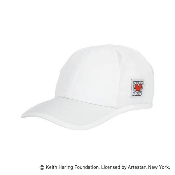 ◇ランニング ユニセックス キャップ◇アーティストKeith Haring(キース・ヘリング)とのコラボレーションコレクション。◇通気性が良いベンチレーション機能がついたランニングキャップ◇吸水速乾、ストレッチ、UVカット■カラー:ホワイト...