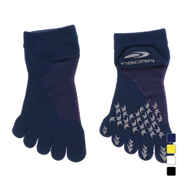 ◇ランニング用 アーチサポート5本指ソックス◇土踏まずをしっかりサポート◇足裏への負担や衝撃を緩和して運動時のダメージを緩和指の形に合わせた立体的な製法でフィット感抜群◇足裏には滑り止めプリントを施し、グリップ性をアップし、靴との滑りを防止...