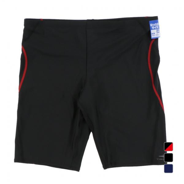 ◇ウォーキングやエクササイズに最適なメンズスパッツ水着。◇ゆったりシルエット◇吸水速乾、ストレッチ、UVカット、UPF50+■カラー:ネイビーブラック×ブラックブラック×レッド■素材:表地 ポリエステル 90% ポリウレタン 10%裏地ナイ...