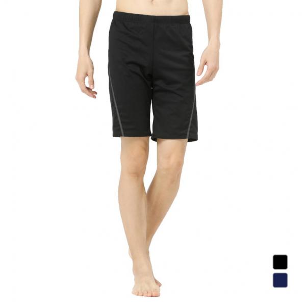 ◇ウォーキングやエクササイズに最適なメンズスパッツ水着。◇体型が出にくい厚手素材を使用。◇ストレッチ、UVカット、UPF50+■カラー:ネイビーブラック■素材:表地 ポリエステル 100%裏地 ナイロン 100%■サイズ:M:ウエスト/75...