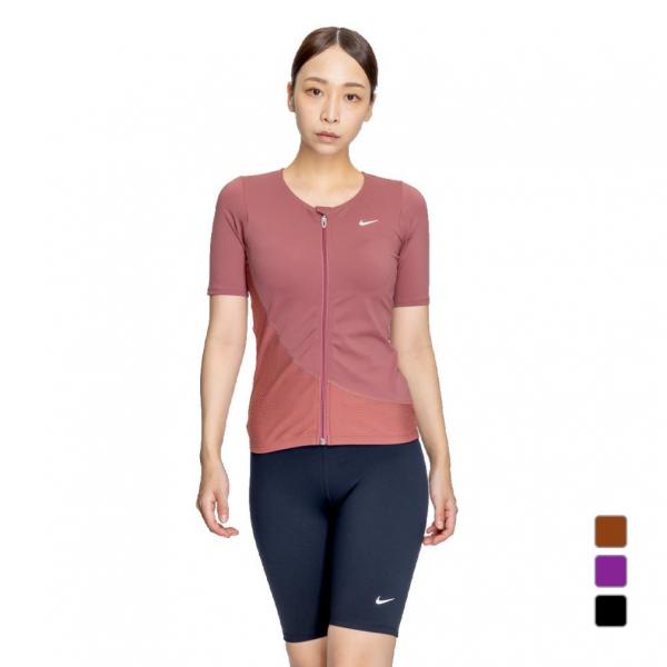 NIKE（ナイキ） レディス 水泳 フィットネス水着 SP25 ジップ付き半袖