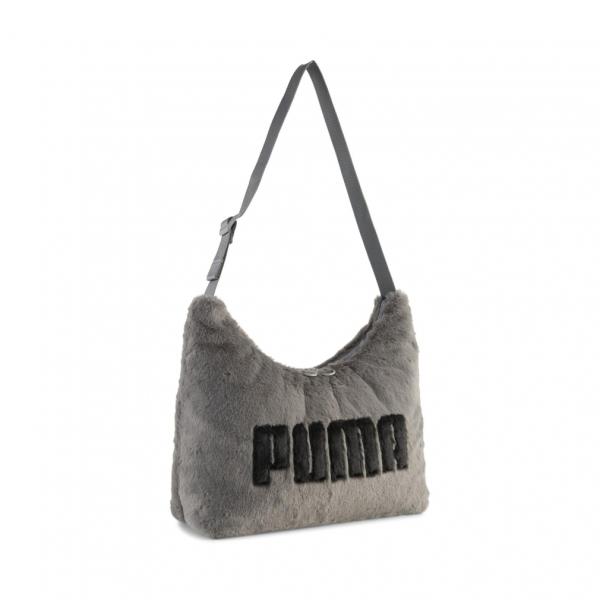 ◇ふわふわとした手触り ◇商品情報 冬らしい手触りのよいファーを使用したホーボーバッグ。 ストラップの長さ調節ができるので、ハンドバッグ、肩掛け、短めの斜め掛けなど、アレンジ可能です。 内側にファスナー付きスリップインポケットあり。 ■カラ...