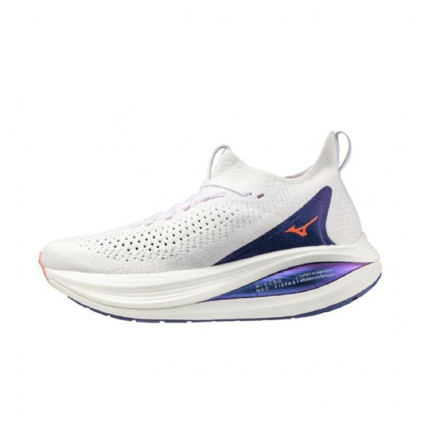 ミズノ MIZUNO NEO VISTA2 ミズノネオビスタ2 J1GD253421 レディス 陸上/ランニング ランニングシューズ 2E : ホワイト×ブルー MIZUNO