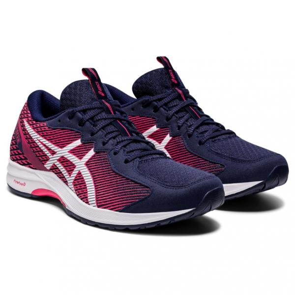 アシックス LYTERACER 2 ライトレーサー 2 1012A581 レディース 陸上/ランニング ランニングシューズ E : ネイビー×ホワイト asics