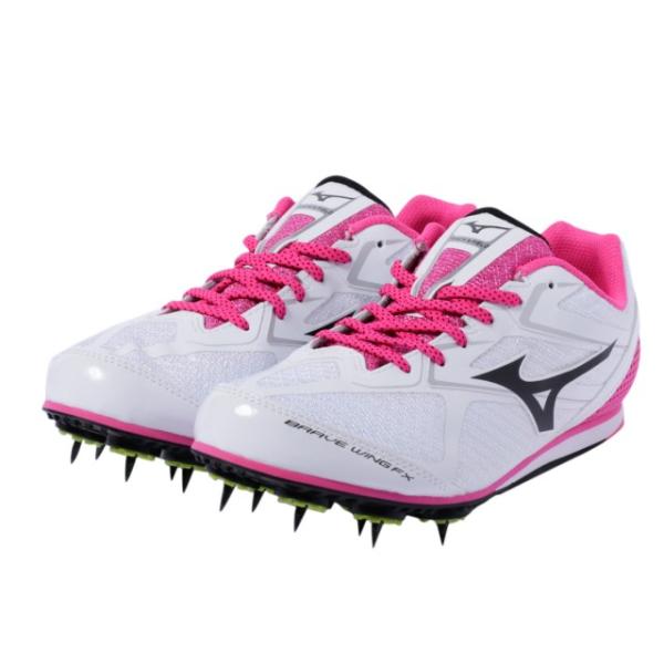 Details about   Mizuno Track & Field Spike Shoes BRAVE WING FX U1GA2030 White x Red x Navy 