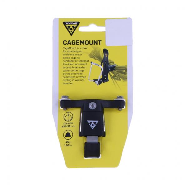 ◇ボトルケージを、ハンドルバーやシートポストなどのお好みの位置にセットできるアタッチメント◇Φ22〜38mmとあらゆる太さに対応できます。90度ごとに装着角度が変えられます。■素材：エンジニアリング プラスチック、スチール■取付可能径：Φ2...