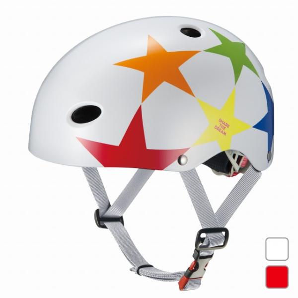 OGKカブト FR-キッズ スターホワイト ヘルメット【自転車】【ヘルメット・アイウェア】【子供用ヘルメット・サングラス】【OGKカブト】