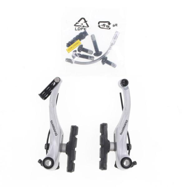 シマノ BR-T4000 Vブレーキ シルバー リア用 000RX43XSP バイシクル パーツ : シルバー SHIMANO