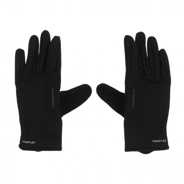 シマノ バイシクル プロテクター WINDFLEX グローブ WフレックスGV : ブラック SHIMANO