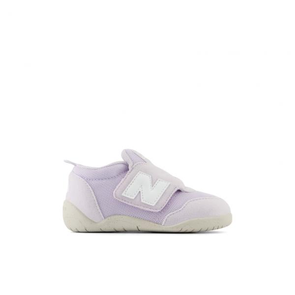 ニューバランス new balance スニーカー 子供靴 ベビーシューズ ファーストシューズ 男の子 女の子 運動靴 靴 出産祝い NB NW1STMPR W パープル 再値8月10日