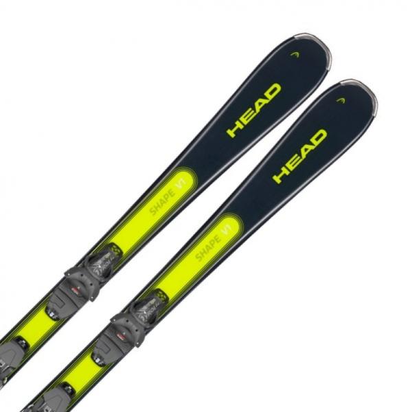 HEAD SHAPE V1ショートスキー　ブラック/イエロー　2023年モデル HEAD(ヘッド)スキー板2023-2024NEWモデルを一挙にご紹介！