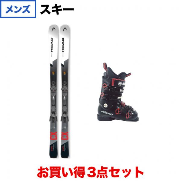 HEAD（ヘッド） Shape CX bk/rd ＆ HART QUEST HP4B 4バックル 板＋