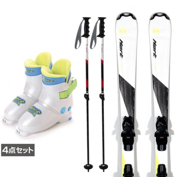 ※ブーツご購入で、先着順でブーツケースをプレゼント！◇こちらは、スキー板＋ビンディング＋ブーツ＋ポールの4点セットです。【QUEST RC TEAM】■カラー：ホワイト×ブラック■レベル：初中級■タイプ：一般(オールラウンド)■ロッカー：ト...