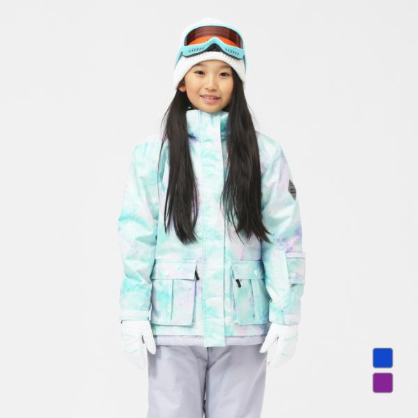 コスビー ジュニア キッズ 子供 スキー ウェア上下セット ガールズ