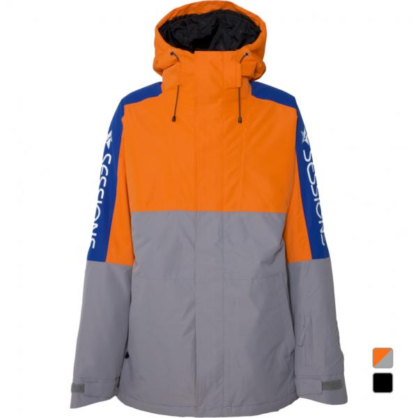 SESSIONS スノーボードウェア オレンジ/グレー SESSIONS（セッションズ） メンズ スノーボード ジャケット SCOUT