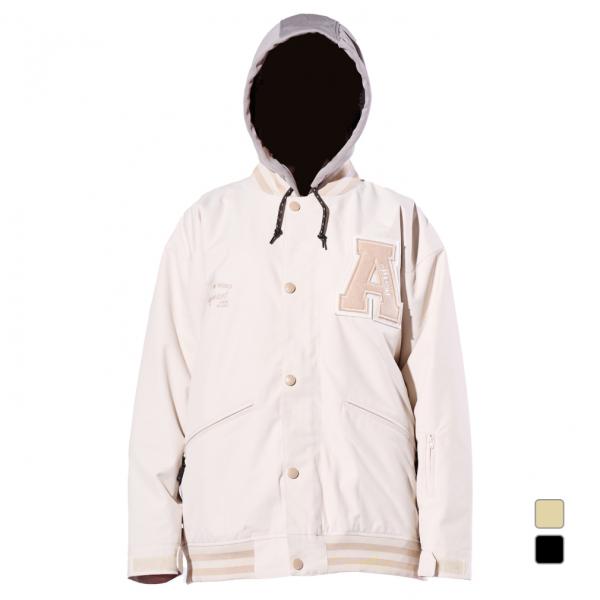 ANTISM スノーボードジャケット 女性用 ホワイト アンティズム レディース スノーボード ジャケット SNOWBOARD JACKET