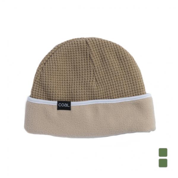 ◇帽子 キャップ ビーニー ニット帽◇ワッフルとフリース素材の個性的なビーニー。リバーシブルなので、その日の気分でSWITCHBACK(切り換える)ことが可能です。■カラー(メーカー表記)：カーキ(KHK：KHAKI)オリーブ(OLI：OL...