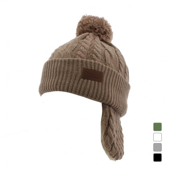 ◇耳当てつきの暖かく、かわいいビーニー。■カラー(メーカー表記)：セピア(MO)オフホワイト(OW)ライトグレー(WP)ブラック(BK)■素材：アクリル■生産国：中国アルペン alpen スポーツデポ SPORTSDEPO スキー スノーボ...