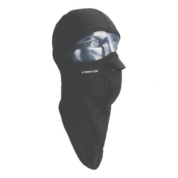 ◇中空糸を高密度に編み込んだセイラス独自の素材の目出し帽に立体型マスクを装着したフェイスプロテクション■カラー(メーカー表記)：ブラック(ブラック)■素材：ポリエステル、スパンデックス■生産国：台湾アルペン alpen スポーツデポ SPO...