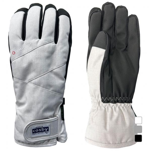 ◇防水インサート使用でしみにくスキー、スノーボード、に最適◇裏地発熱素材使用・防水インサート付■カラー(メーカー表記)：ホワイト(ホワイトスラブ)チャコールグレー(チャコール)ブラック(ブラック)■素材：ポリエステル100％■サイズ：M：手...