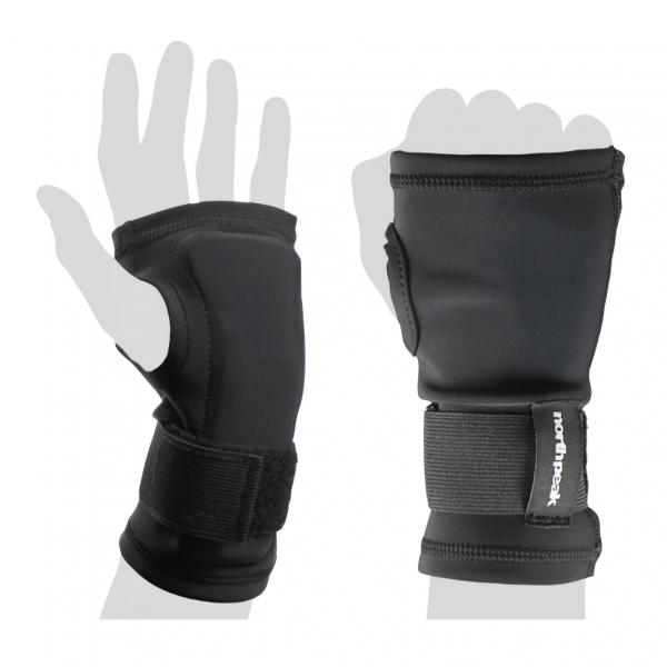 ◇目立たないアンダーグローブタイプのリストガードでスマートに手首を保護。◇フィット感のある伸縮素材を使用し、面ファスナーでのサイズ調節も可能。■カラー(メーカー表記)：ブラック(BK)■生産国：台湾アルペン alpen スポーツデポ SPO...