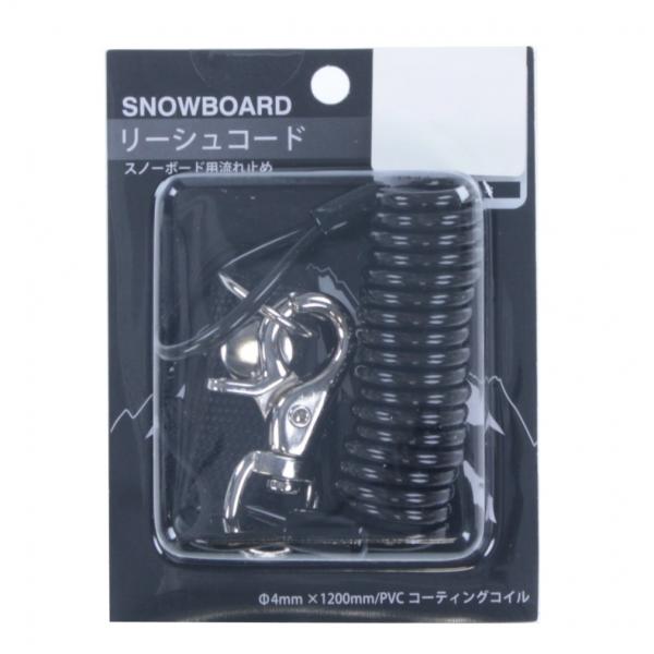 ◇スノーボードの流れ止め。シンプルなタイプで色々なビンディング、ブーツに取り付け可能。■内容量：1個■生産国：台湾アルペン alpen スポーツデポ SPORTSDEPO スノーボード リーシュコード