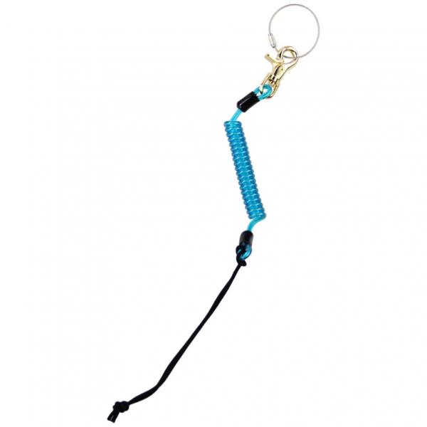 ◇スノーボード等が体から離れないようにする流れ止め。◇ボードが流れないようにする必需品。ブーツに止めやすいケーブルリング付。リーシュ最大長80cm。■カラー：CBL(CBL)■素材：PVC■生産国：台湾■2023年モデルアルペン alpen...