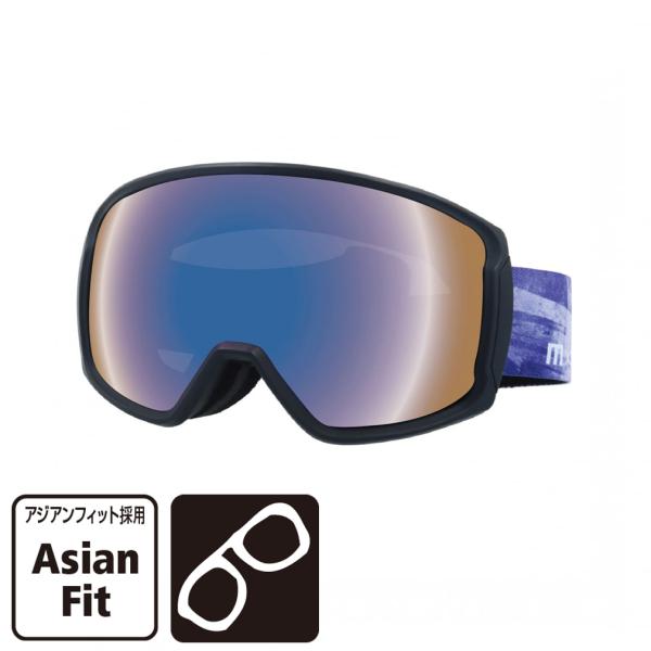 エムラボ スノーゴーグル ML 1423BKBL617 ML-1423 メンズ スキー