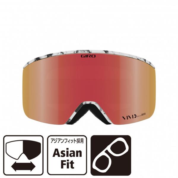 GIROスキーゴーグル Amazon | [ジロ] Axis アジアンフィット スキーゴーグル