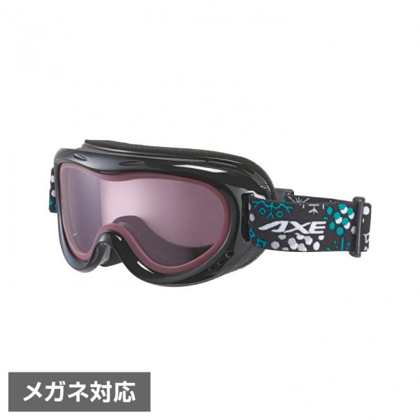 AXE ゴーグル AX260-WD ブラック ジュニア AXE（アックス） AX260-WD BK_アックス ジュニアゴーグル 260WD BK