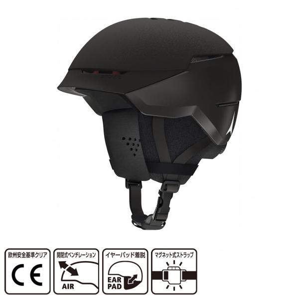 ◇ハチの部分がワイドな設計でストレスのかかりにくいヘルメット。◇ATOMIC史上初めて開発された日本人の頭の形に有ったASIAN FITヘルメット。ハイブリッド構造を採用し、安全性を損なうことなく軽量化を実現。またライブフィットパッドはヘル...