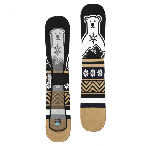 ◇通気性、吸水性の良いジャストフィットタイプのニット製ボードカバー◇伸縮性に優れ、ボードの出し入れが簡単。通気性があるので乾きやすく、エッジが錆びにくい。ノーズ、テール部の内側に補強、エッジによる切れを防止。ワイズの調整ができるウエストのベ...