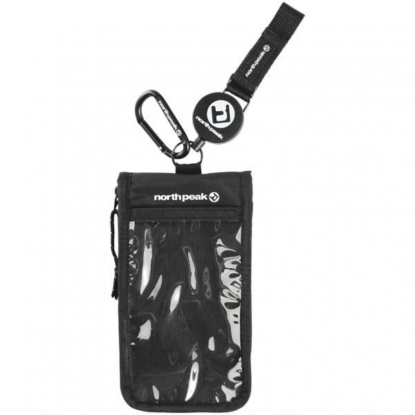 ◇寒冷地でのバッテリー寿命対策に。カラビナ、コインケース付き。◇収納したままタッチパネルの操作が可能。カラビナ コインケース付き。ファスナー付きで小銭やカード類の収納も可能。ゲレンデはもちろん普段使いにも活躍。透明窓■カラー：BK(BK)■...