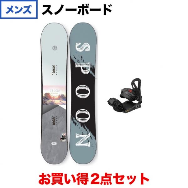 スプーン CURRENT ＆ EQUIP BINDING BLACK 板＋ビンディングセット