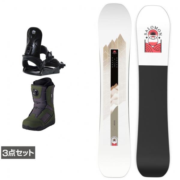 SALOMON（サロモン） BLISS SMU ＆ コーズ ＆ JAFFE カーキ 板＋