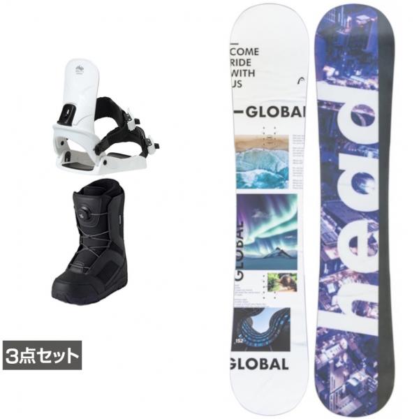 HEAD（ヘッド） GLOBAL ＆ CAUSE ＆ JAFFE ブラック 板＋ビンディング