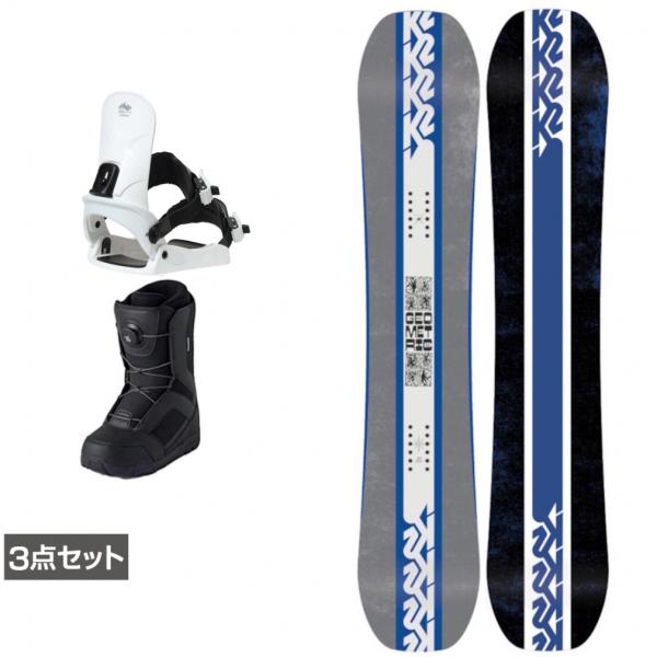 K2 ケーツー GEOMETRIC ＆ CAUSE ＆ JAFFE ブラック 板＋ビンディング