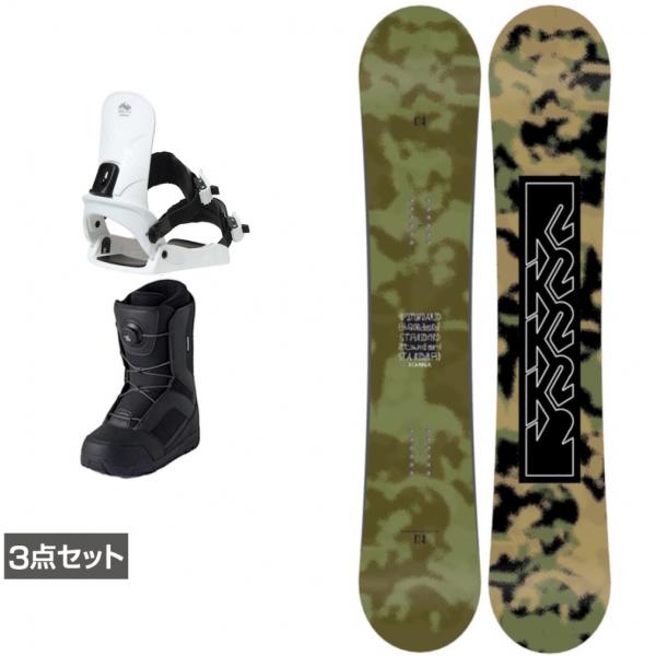 K2 ケーツー STANDARD CAMBER ＆ CAUSE ＆ JAFFE ブラック 板＋