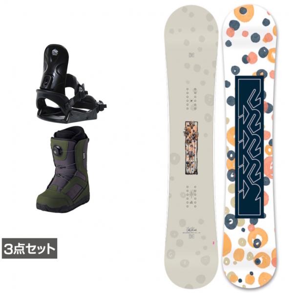 K2 ケーツー FIRST LITE CAMBER ＆ コーズ ＆ JAFFE カーキ 板＋