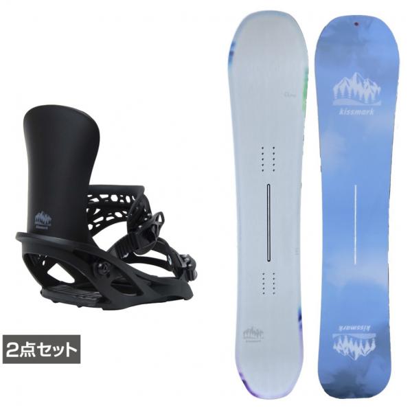 Kissmark スノーボード 120cm 2点セット kissmark（キスマーク） FAIRY ＆ アンリミット 板＋ビンディング