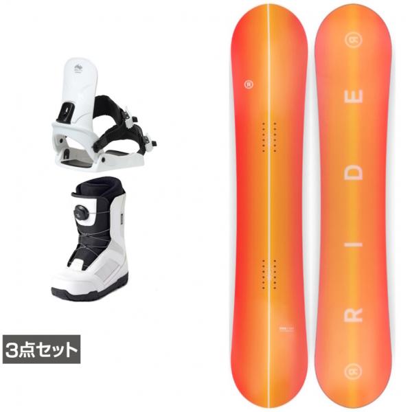 RIDE（ライド） HEARTBREAKER ＆ CAUSE ＆ JAFFE ホワイト 板＋