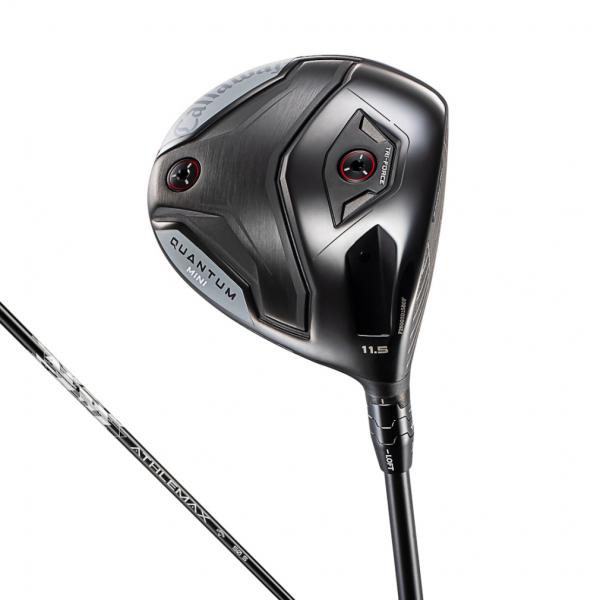 キャロウェイドライバースリーブ付ミツビシレイヨンクロカゲXM50Sミニドラ用 Callaway（キャロウェイ） QUANTUM MINIドライバー ゴルフ ATHLEMAX 50