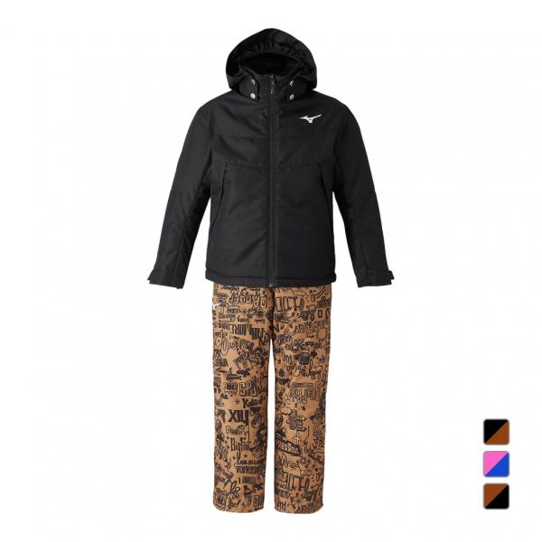 新品MIZUNOスキージュニア MIZUNO（ミズノ） ジュニア キッズ 子供 スキー ウェア上下セット